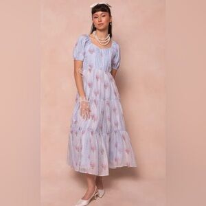 NWT Ivy City Co Ever After Dress in Blue M TEMPORARY PRICE DROP